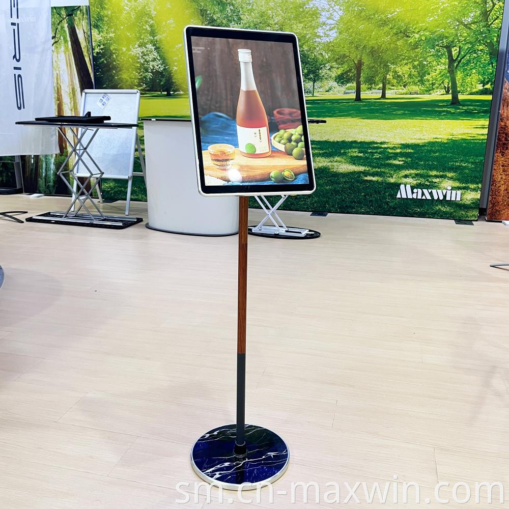 Showroorro A4 faʻamatalaga fetuʻutuuina tulai Showroom A4 Information Poster Stand